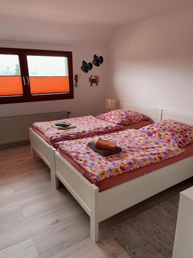 Ferienwohnung Am Waldrand Mit Dachterrasse Wetter  Exterior foto